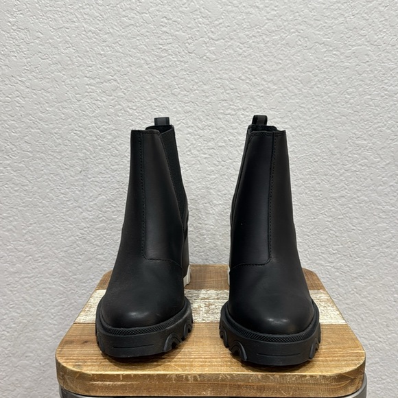 Sorel Brex Leather Chelsea Boots Size 10 - Picture 4 of 10